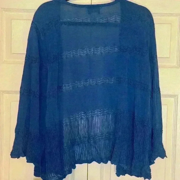Alfred Dunner Cardigan Sweater NWT Size 1X MSRP $62.50 - Picture 2 of 4